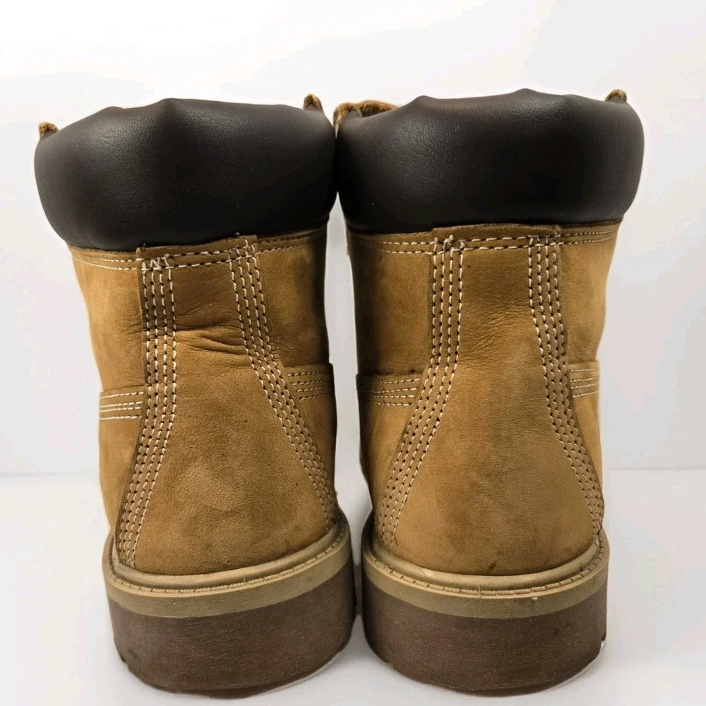 Timberland 6 Inch Waterproof Boot Wheat Nubuck Premium Size‎ 5.5
